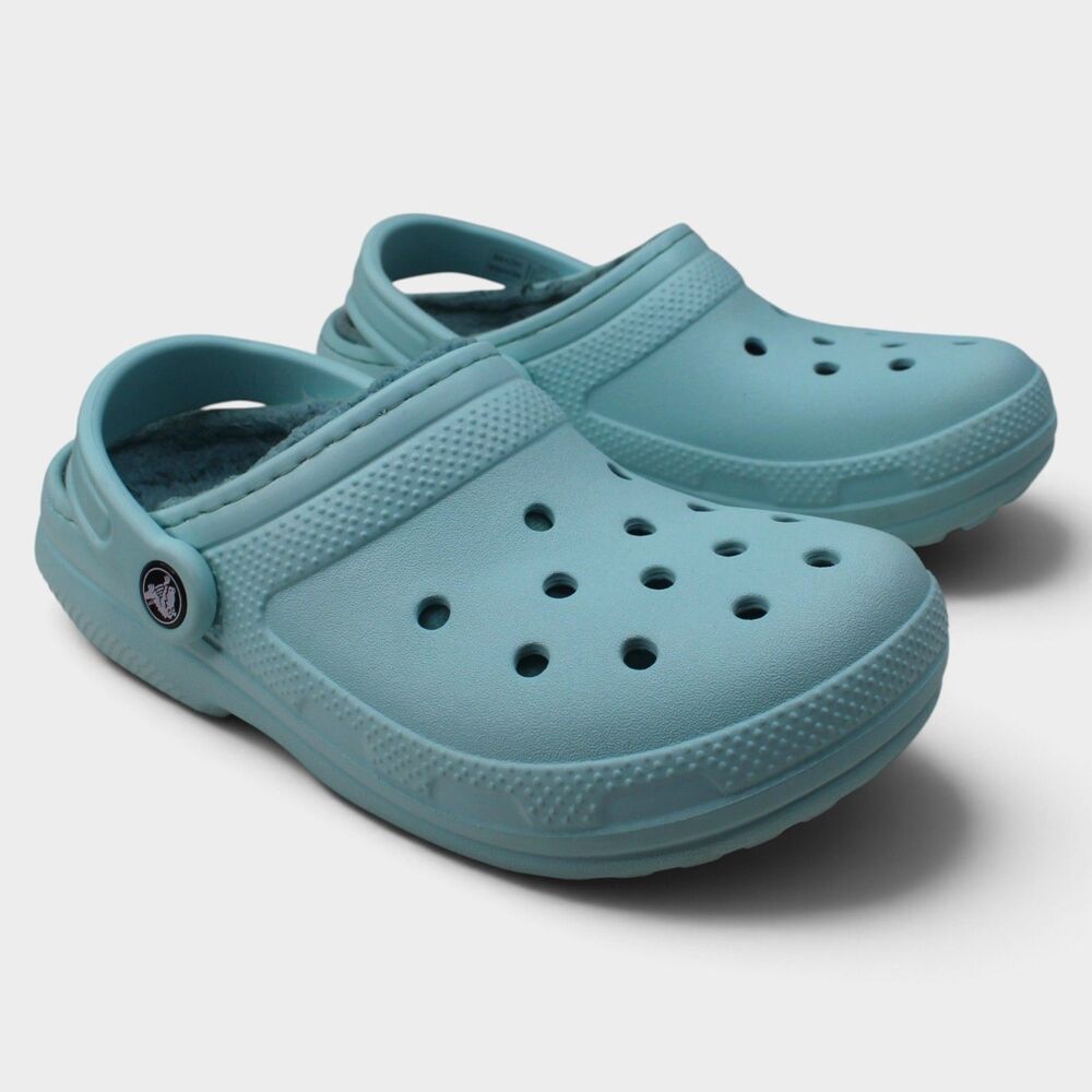 Crocs Classic Lined Clog Aqua Blue M4 W6